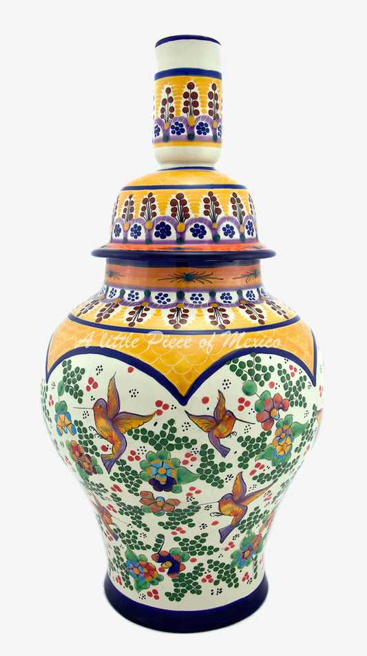 Talavera Lamp - Yellow Feature